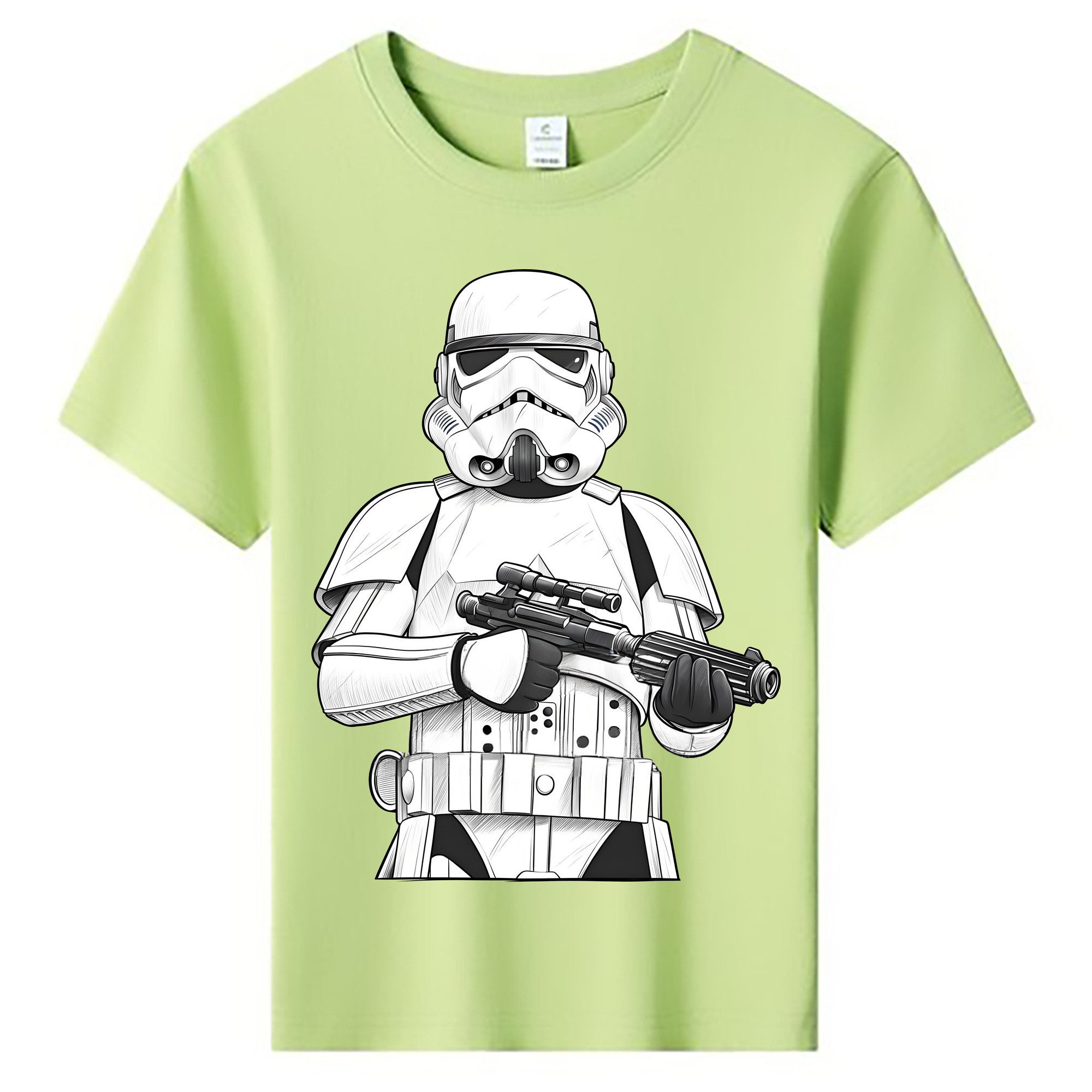 （画像用） スター・ウォーズ Star Wars 綿100％キッズTシャツ（フロントプリント）